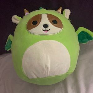 For cute doggy in a dragon costume squishmallow